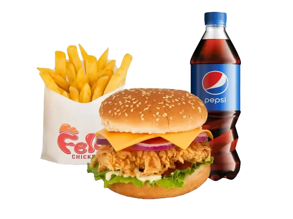 cheese felix burger menu